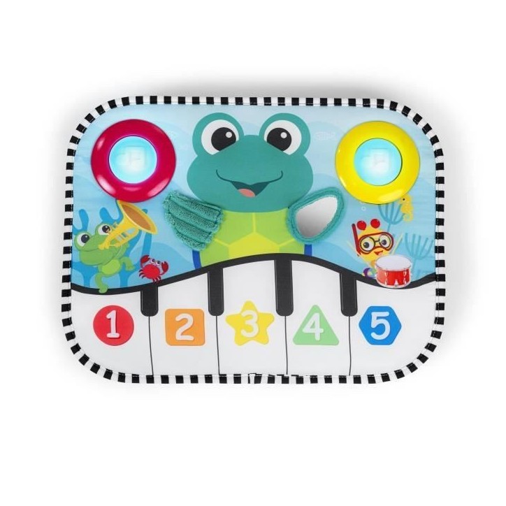 BABY EINSTEIN NEPTUNE Piano de lit bébé musical pour bébé, découverte chiffres, Cadeau Noel bébé, 0M+ BABY EINSTEIN NEPTUNE Piano de lit bébé musical pour bébé, découverte chiffres, Cadeau Noel bébé, 0M+