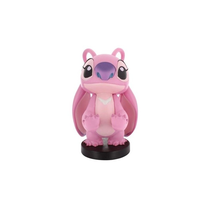 Figurine Disney Stitch Angel - EXQUISITE GAMING - Cable Guys - Support écouteurs, smartphone ou petit accessoire - 20 cm Figurine Disney Stitch Angel - EXQUISITE GAMING - Cable Guys - Support écouteurs, smartphone ou petit accessoire - 20 cm