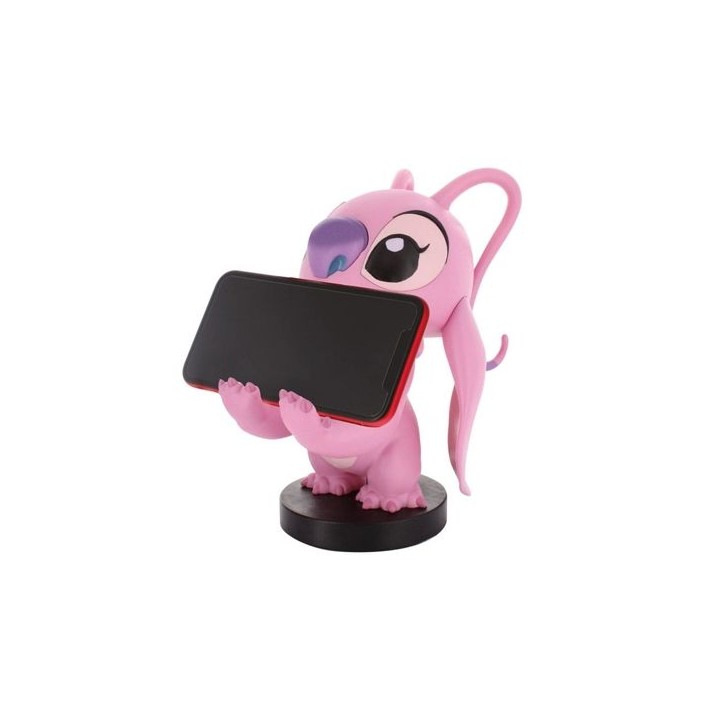 Figurine Disney Stitch Angel - EXQUISITE GAMING - Cable Guys - Support écouteurs, smartphone ou petit accessoire - 20 cm Figurine Disney Stitch Angel - EXQUISITE GAMING - Cable Guys - Support écouteurs, smartphone ou petit accessoire - 20 cm
