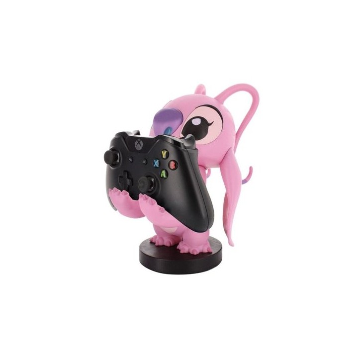 Figurine Disney Stitch Angel - EXQUISITE GAMING - Cable Guys - Support écouteurs, smartphone ou petit accessoire - 20 cm Figurine Disney Stitch Angel - EXQUISITE GAMING - Cable Guys - Support écouteurs, smartphone ou petit accessoire - 20 cm