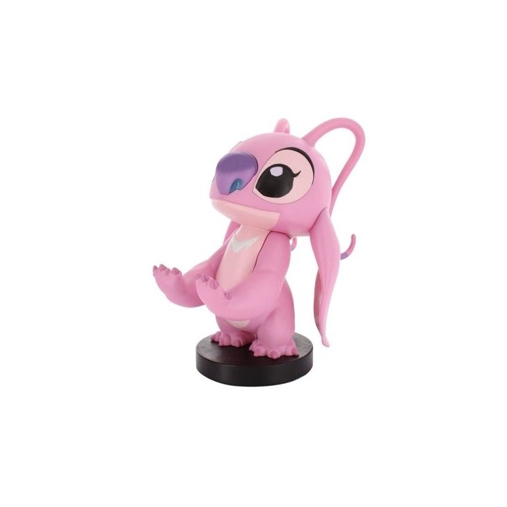 Figurine Disney Stitch Angel - EXQUISITE GAMING - Cable Guys - Support écouteurs, smartphone ou petit accessoire - 20 cm Figurine Disney Stitch Angel - EXQUISITE GAMING - Cable Guys - Support écouteurs, smartphone ou petit accessoire - 20 cm