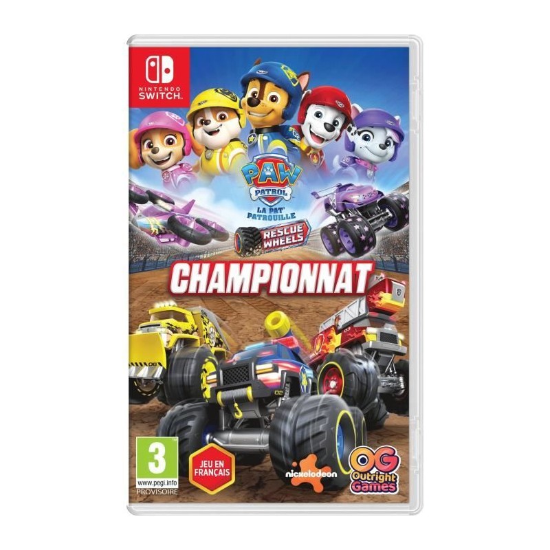 PAW Patrol™ : Rescue Wheels™ - Championnat - Jeu Nintendo Switch