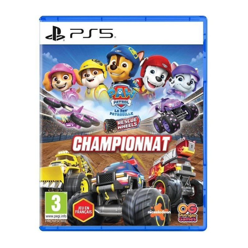 PAW Patrol™ : Rescue Wheels™ - Championnat - Jeu PS5