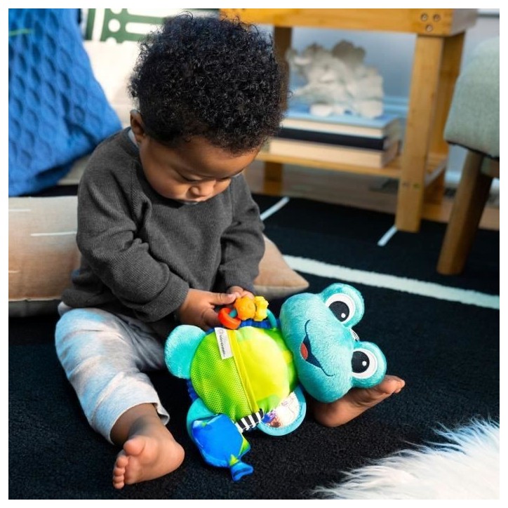 BABY EINSTEIN NEPTUNE Peluche doudou bébé tortue, multisensoriel, Cadeau Noel bébé 0M+ BABY EINSTEIN NEPTUNE Peluche doudou bébé tortue, multisensoriel, Cadeau Noel bébé 0M+