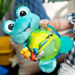 BABY EINSTEIN NEPTUNE Peluche doudou bébé tortue, multisensoriel, Ca