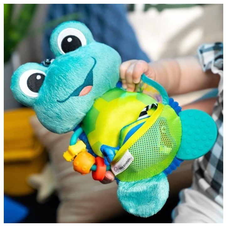 BABY EINSTEIN NEPTUNE Peluche doudou bébé tortue, multisensoriel, Cadeau Noel bébé 0M+ BABY EINSTEIN NEPTUNE Peluche doudou bébé tortue, multisensoriel, Cadeau Noel bébé 0M+