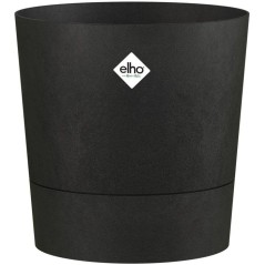 Pot de fleur rond - ELHO - Foss Rond 43 - 39 L - Ø 43 x H 43 cm - Noi