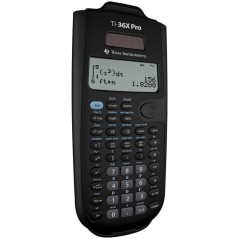Calcuatrice scientifique - TEXAS INSTRUMENTS - TI-36 X PRO - Noir