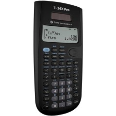 Calcuatrice scientifique - TEXAS INSTRUMENTS - TI-36 X PRO - Noir