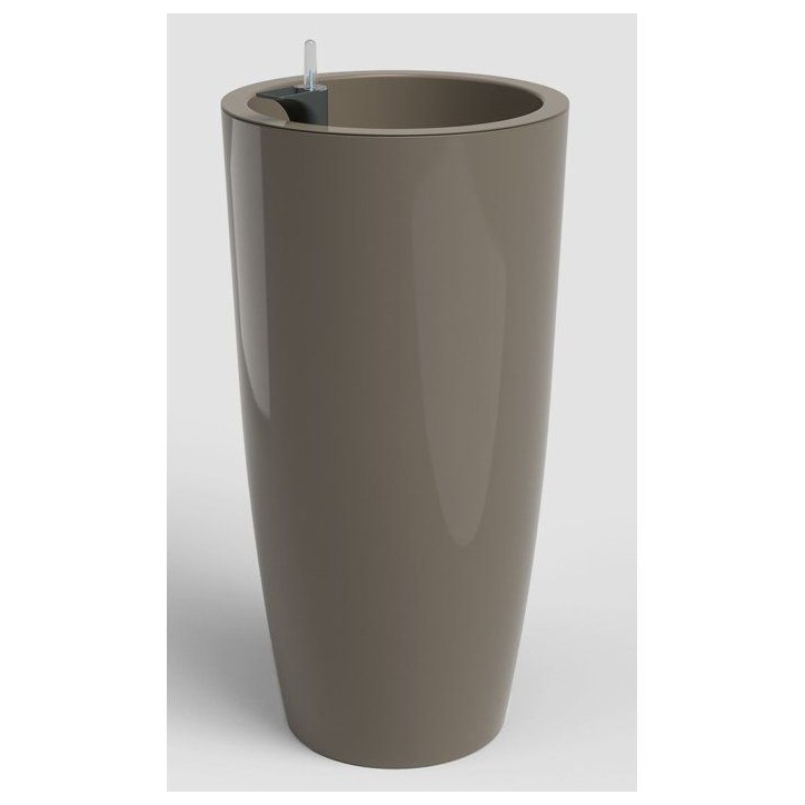Pot de fleurs - ARTEVASI - Santorini SWS 65 BR - Intérieur/extérieur - Plastique - Ø33 x H65 cm - 43 L - Taupe Pot de fleurs - ARTEVASI - Santorini SWS 65 BR - Intérieur/extérieur - Plastique - Ø33 x H65 cm - 43 L - Taupe