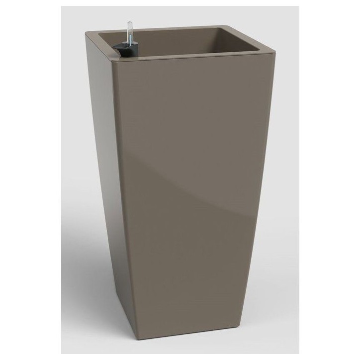 Pot de fleurs - ARTEVASI - Pisa SWS 78 BR - Intérieur/extérieur - Plastique - Ø40 x H78 cm - 79 L - Taupe Pot de fleurs - ARTEVASI - Pisa SWS 78 BR - Intérieur/extérieur - Plastique - Ø40 x H78 cm - 79 L - Taupe