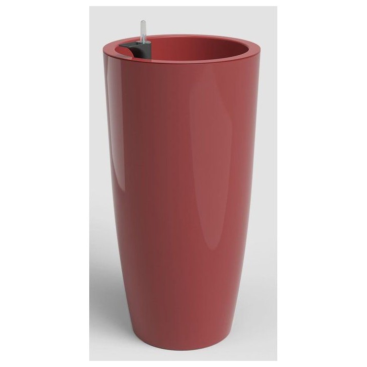 Pot de fleurs - ARTEVASI - Santorini SWS 78 BR - Intérieur/extérieur - Plastique - Ø40 x H78 cm - 72 L - Rouge foncé Pot de fleurs - ARTEVASI - Santorini SWS 78 BR - Intérieur/extérieur - Plastique - Ø40 x H78 cm - 72 L - Rouge foncé