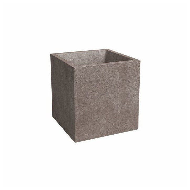 ARTEVASI Pot de fleur - SYDNEY - 30 cm - 21 L - Taupe - Dimensions: 29.5x29.5x29.5 cm ARTEVASI Pot de fleur - SYDNEY - 30 cm - 21 L - Taupe - Dimensions: 29.5x29.5x29.5 cm