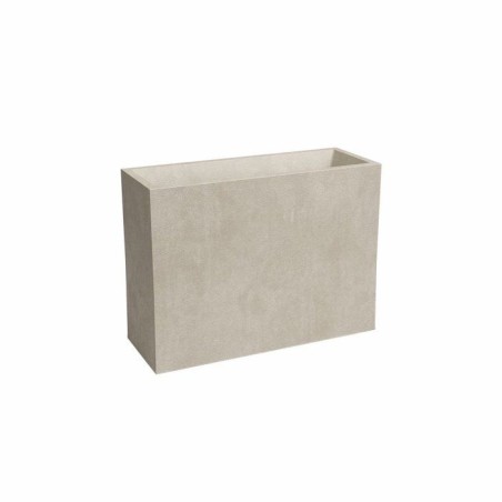 ARTEVASI Jardiniere haute - SYDNEY - Plastique - Creme - 80 cm - 50 L