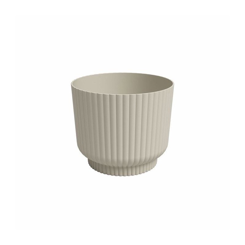 ARTEVASI Pot de fleur - Miami Wavy - 30 cm - 13 L - Creme - Dimensions