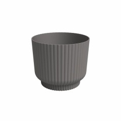 ARTEVASI Pot de fleur - Miami Wavy - 30 cm - 13 L - Anthracite - Dimen