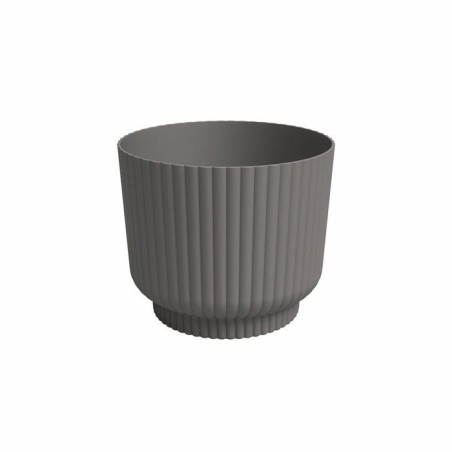 ARTEVASI Pot de fleur - Miami Wavy - 30 cm - 13 L - Anthracite - Dimen