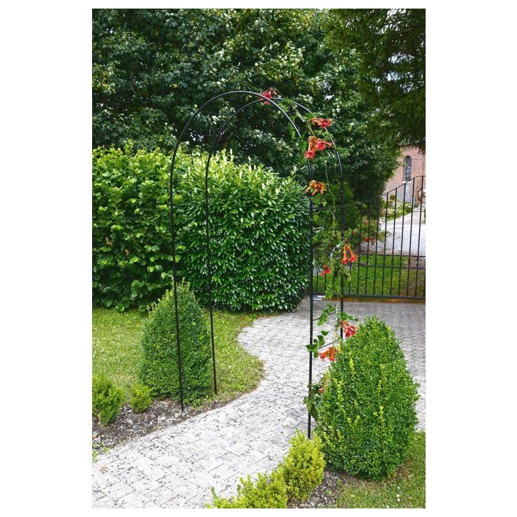 Pergola - NATURE - Métal - 140 x 37 x 240 cm - Vert