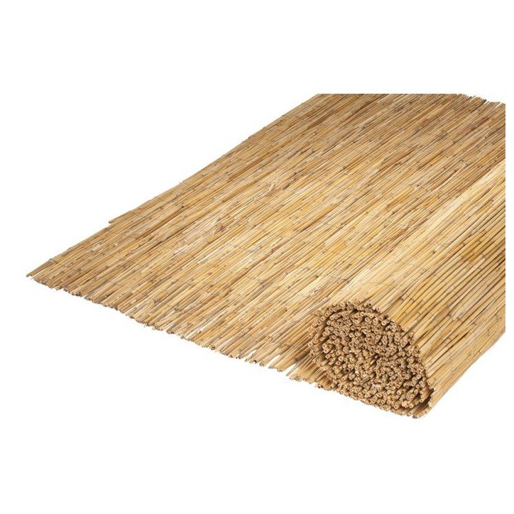 Paillon - NATURE - Tiges de roseaux naturels pelés - 3 x 1 m Paillon - NATURE - Tiges de roseaux naturels pelés - 3 x 1 m