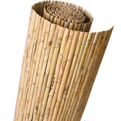 Canisse - NATURE - Roseaux fendus naturels - 3 x 1 m