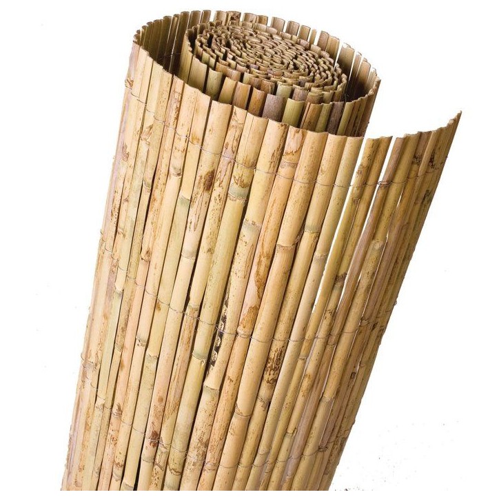 Canisse - NATURE - Roseaux fendus naturels - 3 x 1 m