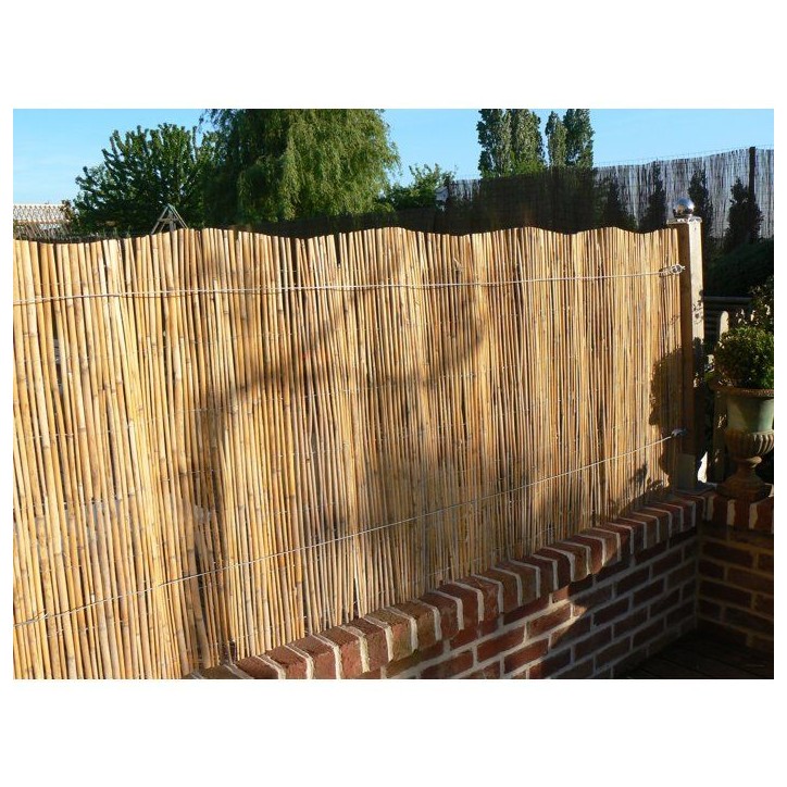 Canisse - NATURE - Roseaux fendus naturels - 5 x 1,5 m Canisse - NATURE - Roseaux fendus naturels - 5 x 1,5 m