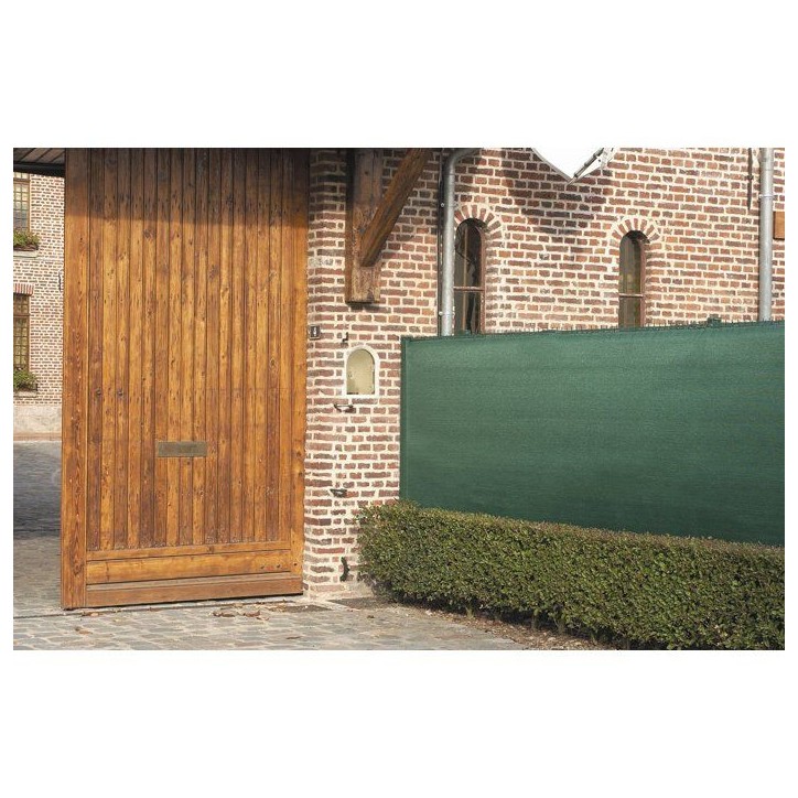 Natte brise-vue - NATURE - 200 g - Vert - 10 x 1 m