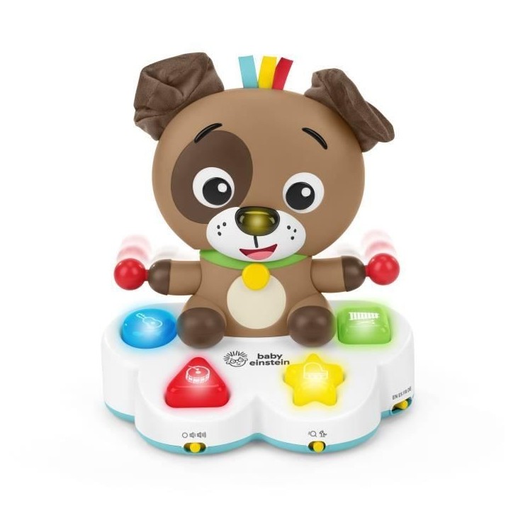 BABY EINSTEIN DEAN le chien- Jouet d'éveil multisensoriel, apprentissage, musique, Cadeau Noel bébé, multilingue 6M+ BABY EINSTEIN DEAN le chien- Jouet d'éveil multisensoriel, apprentissage, musique, Cadeau Noel bébé, multilingue 6M+