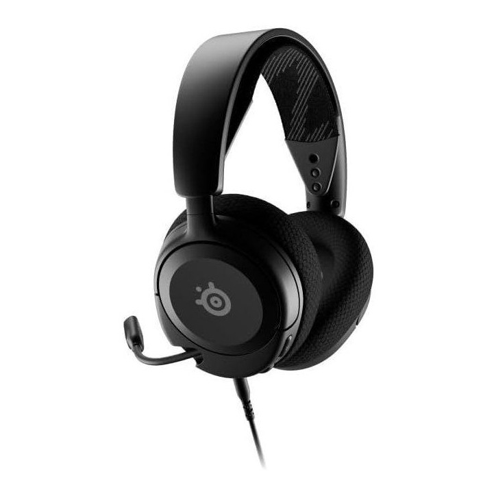 Casque-micro gaming filaire - STEELSERIES - Arctis Nova 1 - Multiplateforme - Noir Casque-micro gaming filaire - STEELSERIES - Arctis Nova 1 - Multiplateforme - Noir