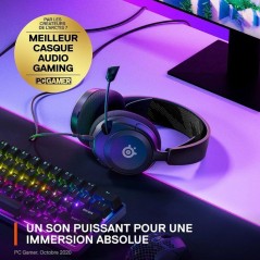 Casque-micro gaming filaire - STEELSERIES - Arctis Nova 1 - Multiplate