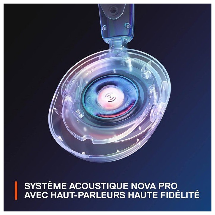 Casque-micro gaming filaire - STEELSERIES - Arctis Nova 1 - Multiplateforme - Noir Casque-micro gaming filaire - STEELSERIES - Arctis Nova 1 - Multiplateforme - Noir