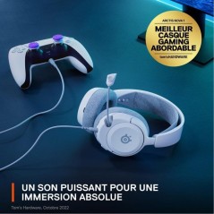 Casque-micro gaming filaire - STEELSERIES - Arctis Nova 1P - Pour Play