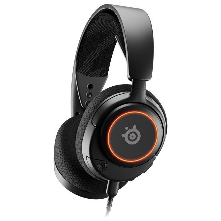 Casque-micro gaming premium filaire - STEELSERIES - Arctis Nova 3 - RGB - Multiplateforme - Noir Casque-micro gaming premium filaire - STEELSERIES - Arctis Nova 3 - RGB - Multiplateforme - Noir