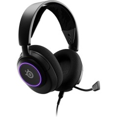Casque-micro gaming premium filaire - STEELSERIES - Arctis Nova 3 - RGB - Multiplateforme - Noir