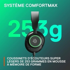 Casque-micro gaming premium filaire - STEELSERIES - Arctis Nova 3 - RG