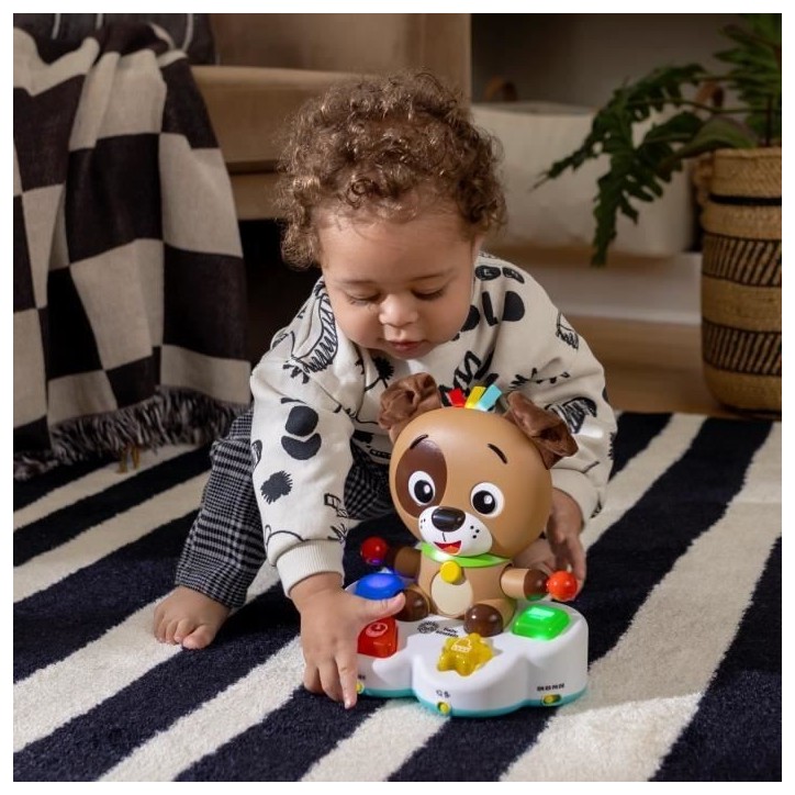 BABY EINSTEIN DEAN le chien- Jouet d'éveil multisensoriel, apprentissage, musique, Cadeau Noel bébé, multilingue 6M+ BABY EINSTEIN DEAN le chien- Jouet d'éveil multisensoriel, apprentissage, musique, Cadeau Noel bébé, multilingue 6M+