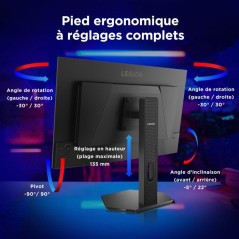 Ecran PC Gamer LENOVO Legion 27Q-10 - 26,5 - QHD - 240Hz - Dalle QD-OL
