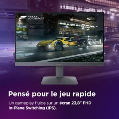Ecran PC Gamer LENOVO LOQ 24-10 - 23,8 - FHD - 200Hz - Dalle IPS - 0,5ms - AMD FreeSync Premium