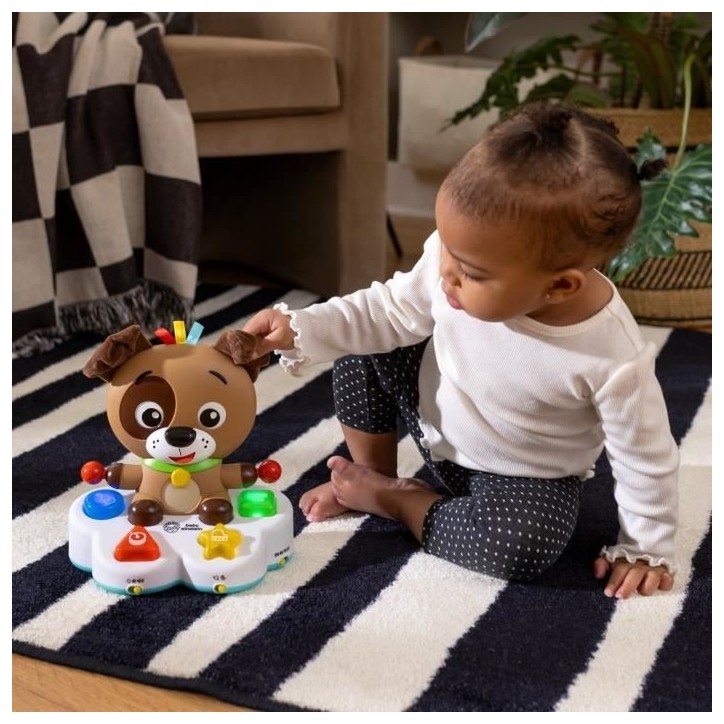 BABY EINSTEIN DEAN le chien- Jouet d'éveil multisensoriel, apprentissage, musique, Cadeau Noel bébé, multilingue 6M+ BABY EINSTEIN DEAN le chien- Jouet d'éveil multisensoriel, apprentissage, musique, Cadeau Noel bébé, multilingue 6M+