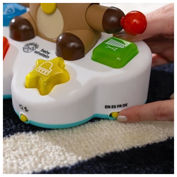 BABY EINSTEIN DEAN le chien- Jouet d'éveil multisensoriel, apprentissage, musique, Cadeau Noel bébé, multilingue 6M+ BABY EINSTEIN DEAN le chien- Jouet d'éveil multisensoriel, apprentissage, musique, Cadeau Noel bébé, multilingue 6M+