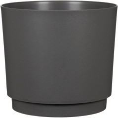Pot de fleurs rond - DEROMA - 236 - 13 L - Ø 29 cm - Noir