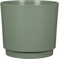 Cache-pot rond - GARDEN ID - Plano - Ø 25 - 7 L - H 22 cm - Vert clai
