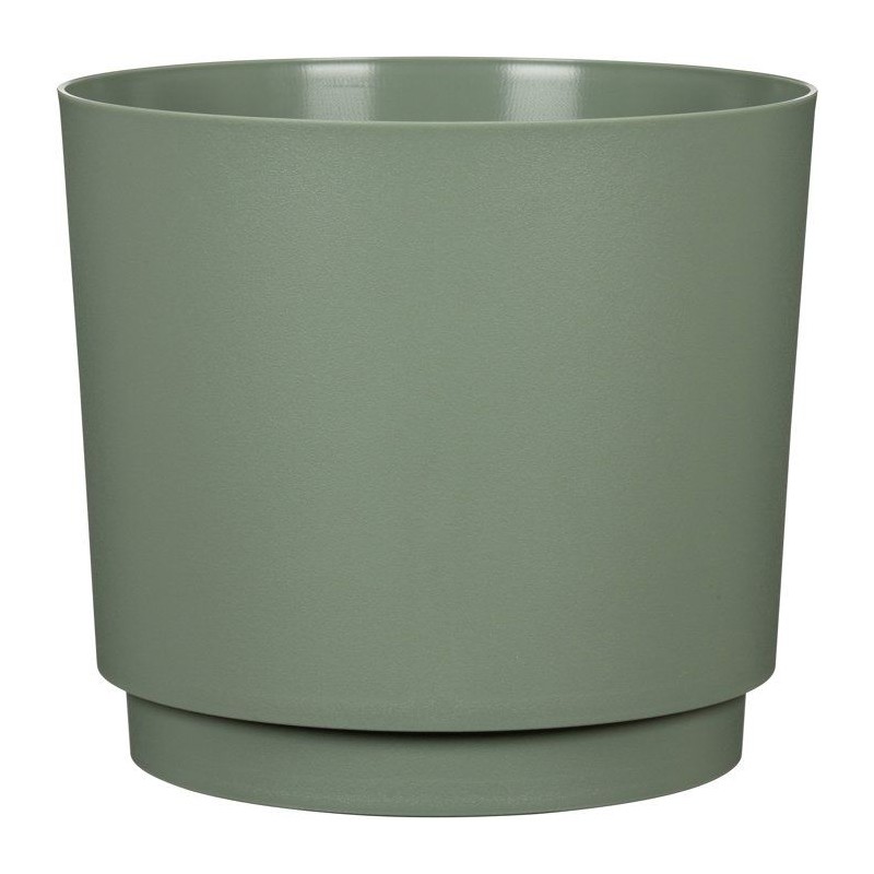 Cache-pot rond - GARDEN ID - Plano - Ø 25 - 7 L - H 22 cm - Vert clai