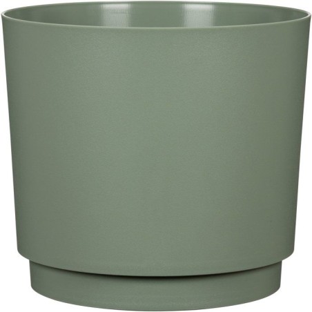 Cache-pot rond - GARDEN ID - Plano - Ø 25 - 7 L - H 22 cm - Vert clai