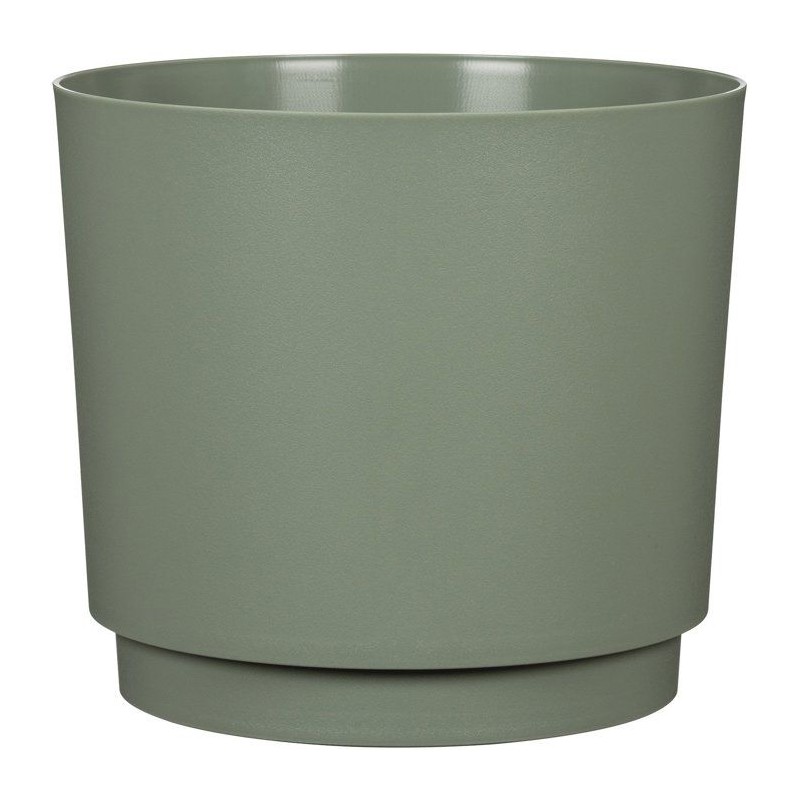 Pot de fleurs rond - DEROMA - 236 - 13 L - Ø 29 cm - Vert