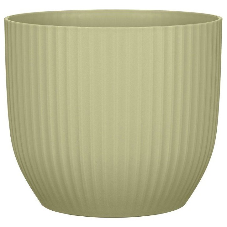 Pot de fleurs rond - DEROMA - 231 - 7 L - Ø 24 cm - Vert