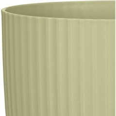 Pot de fleurs rond - DEROMA - 231 - 7 L - Ø 24 cm - Vert