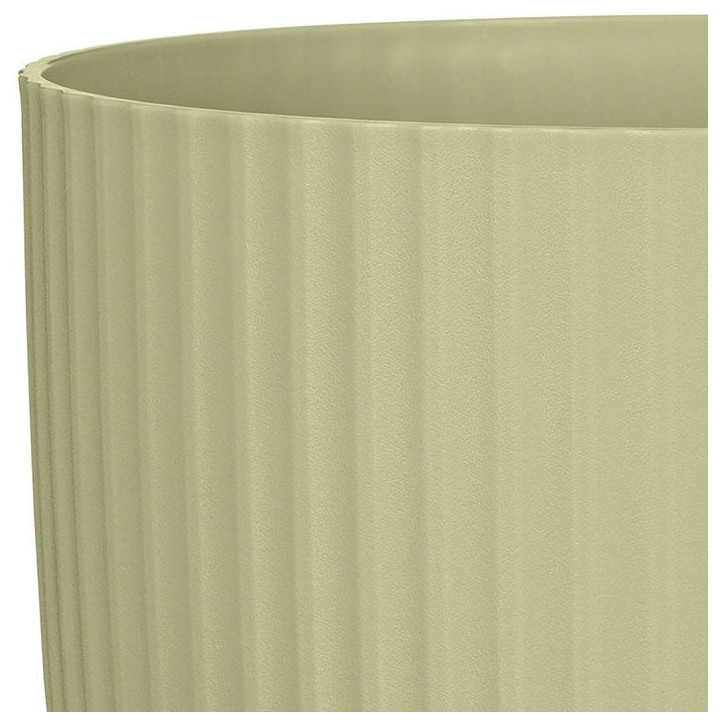 Pot de fleurs rond - DEROMA - 231 - 7 L - Ø 24 cm - Vert