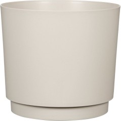 Pot de fleurs rond - DEROMA - 236 - 13 L - Ø 29 cm - Beige