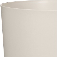 Pot de fleurs rond - DEROMA - 236 - 13 L - Ø 29 cm - Beige